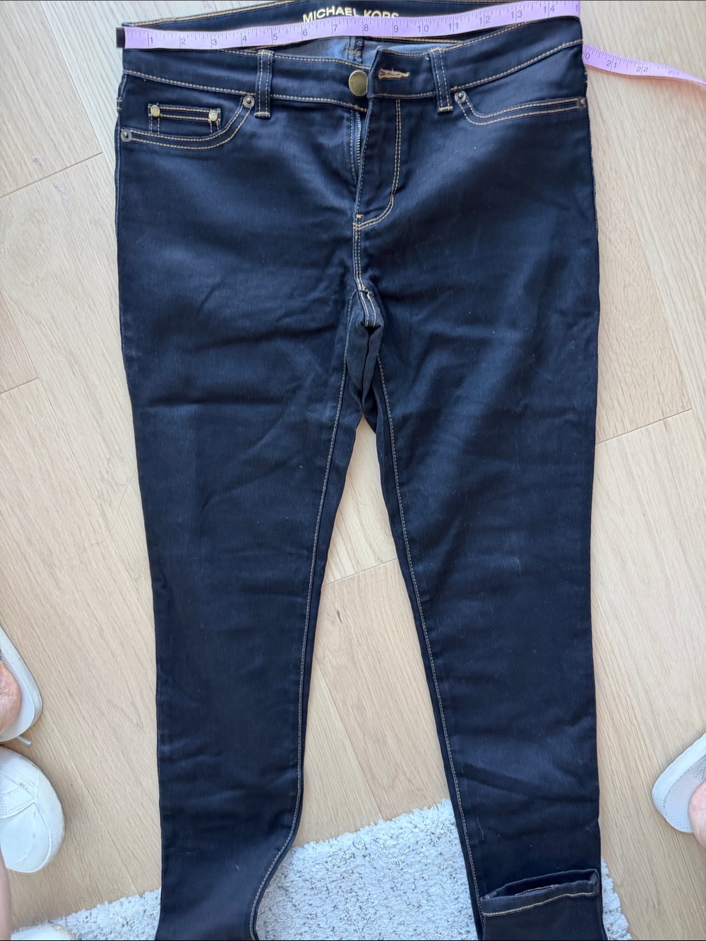 Michael Kors Black Stretch Skinny Jeggings